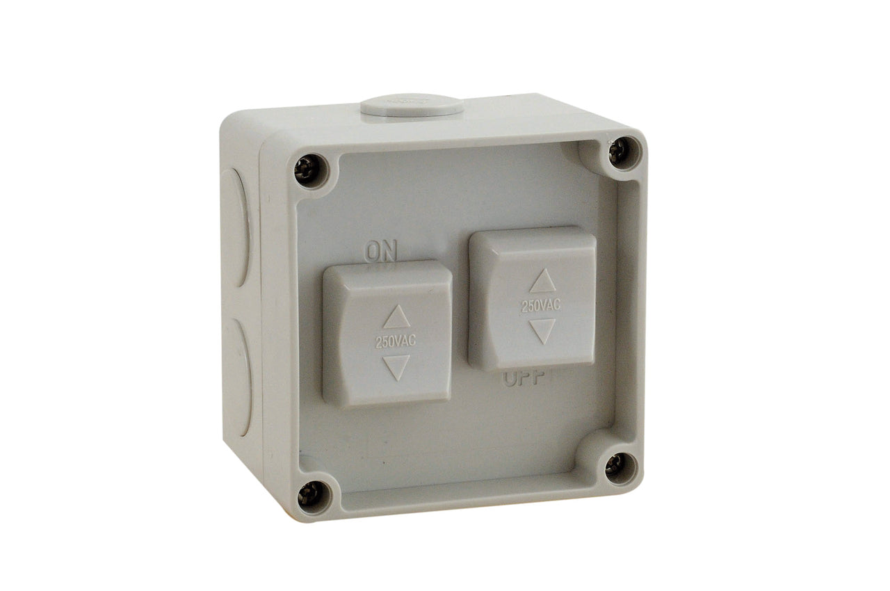 16 Amp Switch 2 Gang IP53