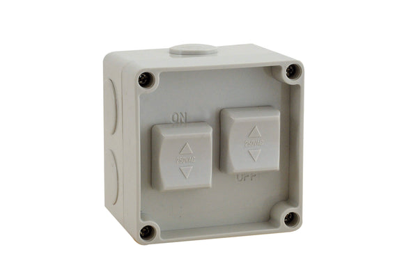 16 Amp Switch 2 Gang IP53
