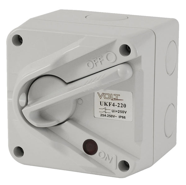 20 Amp Switch 2 Pole IP Series