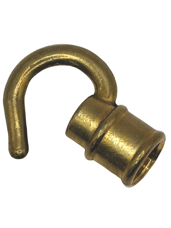 Female Hook Brass 1/2"