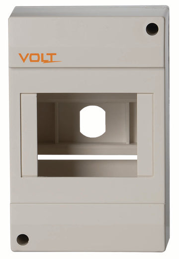 4 Pole Surface Mounted Enclosure C/W Din rail