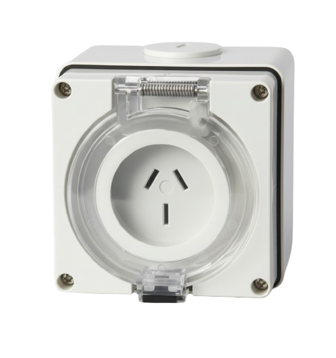 15 Amp Auto Switching IP66 Socket Outlet
