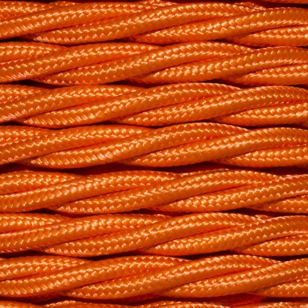 3C 0.75 Twisted Braid Orange