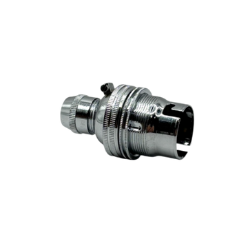 BC Chrome Cordgrip Lampholder
