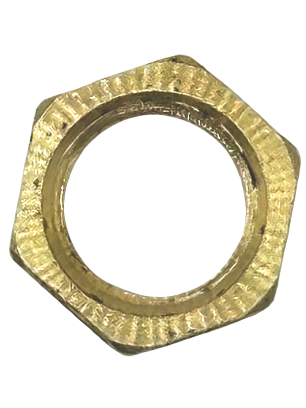 Nut Brass 3/8" (BSNUT38)"