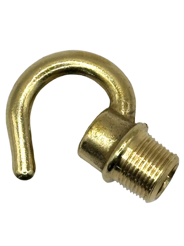Male Hook Brass 1/2