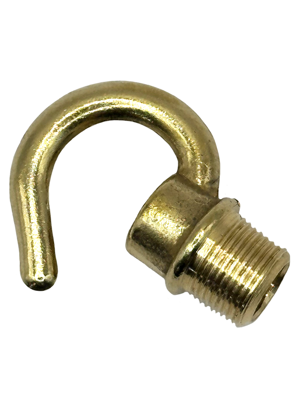 Male Hook Brass 1/2"