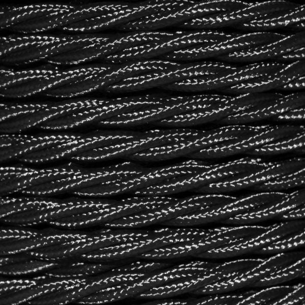 3C 0.75 Twisted Braid Black