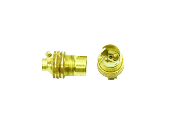 SBC Brass 10mm Lampholder