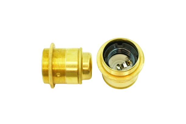 ES Brass 20mm Lampholder