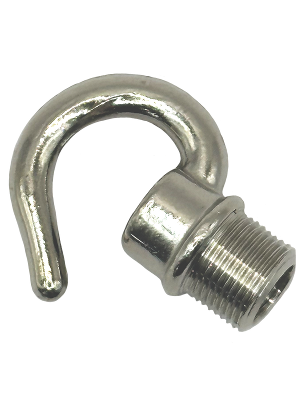 Male Hook Nickel 1/2 "