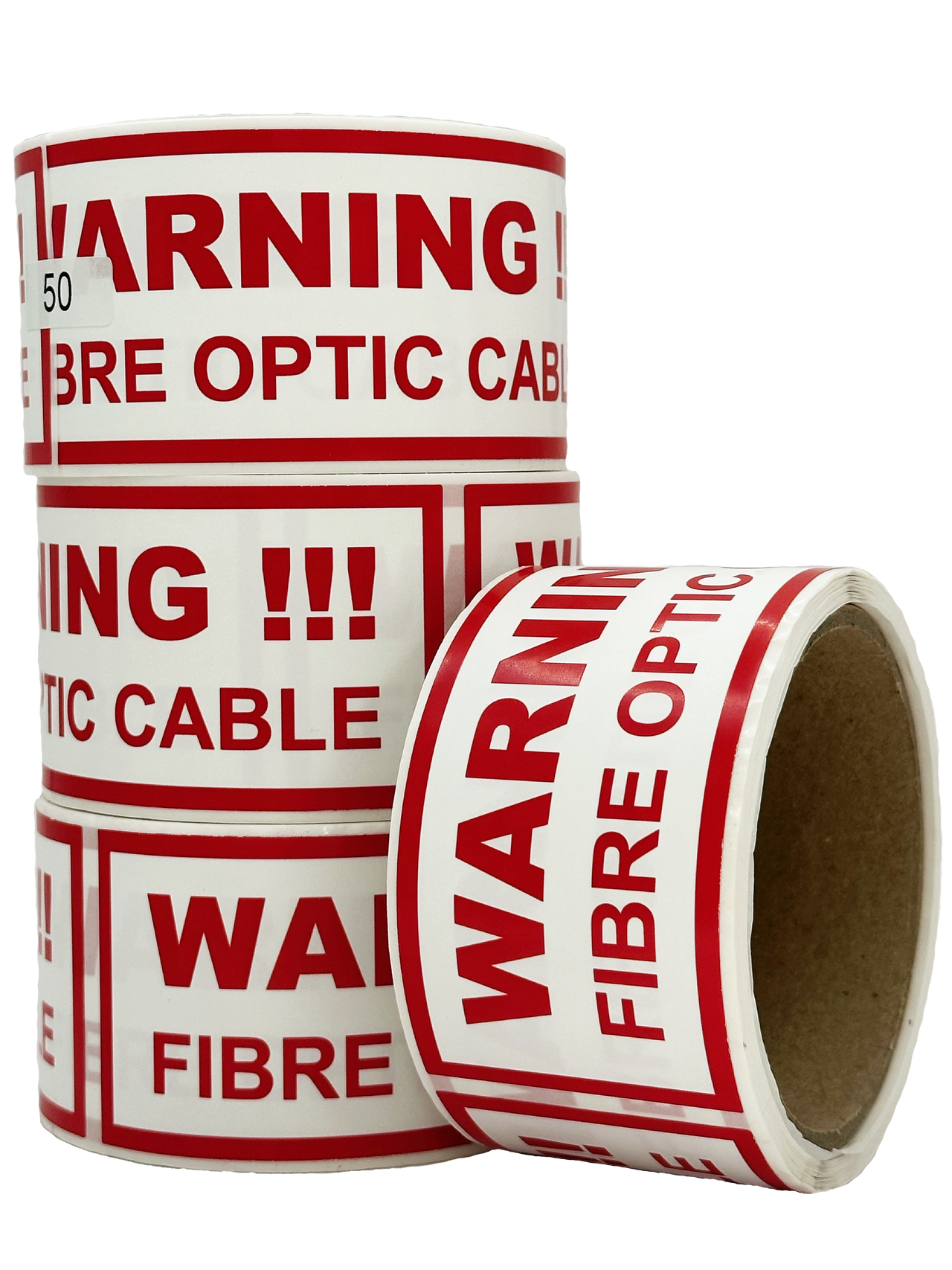 Fibre Optic Warning Labels