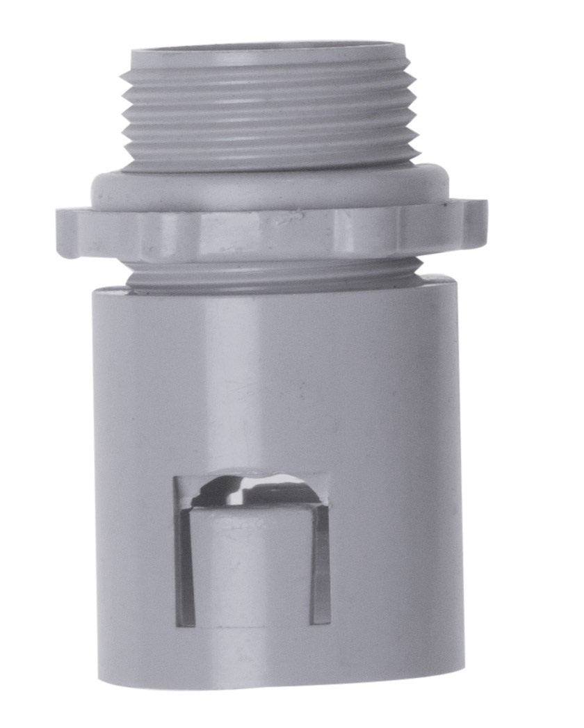 40mm Flexible to Screw Adaptor with Ring