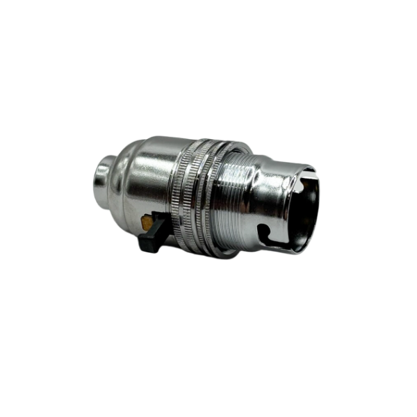 BC Nickel 1/2" Switch Lampholder