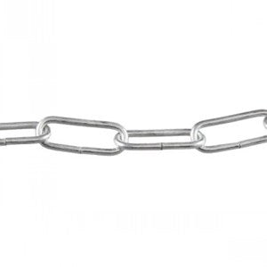 Galv Open Link Chain - 25m/Bag