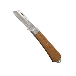 70mm Knife - Wood Handle Electricians