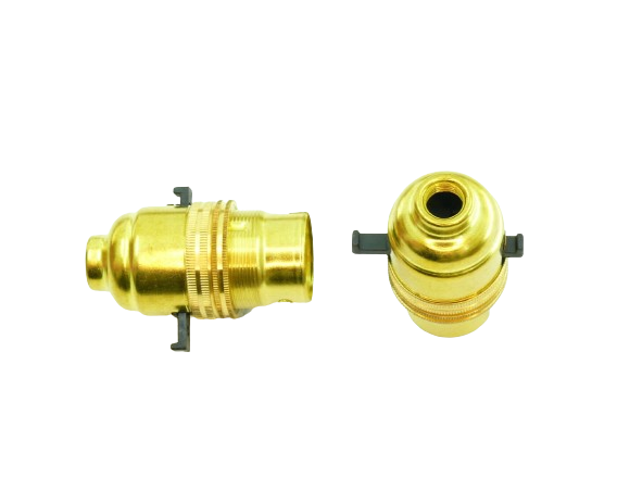 BC Brass 10mm Switch Lampholder