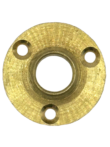 Backplate Brass 13mm