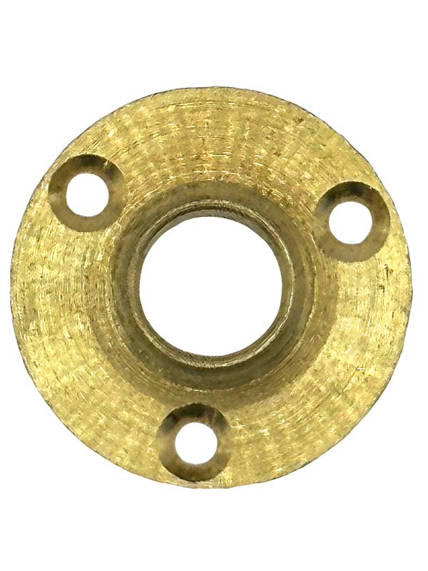 Backplate Brass 13mm