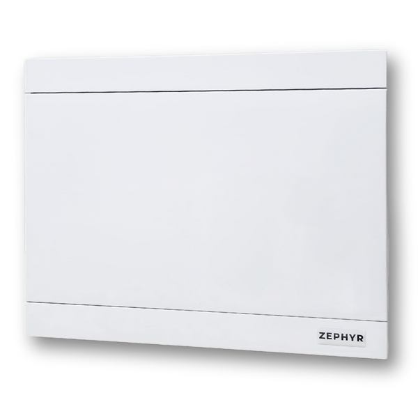 Zephyr SD-Series Distribution Board 12 Pole Flush Single Door