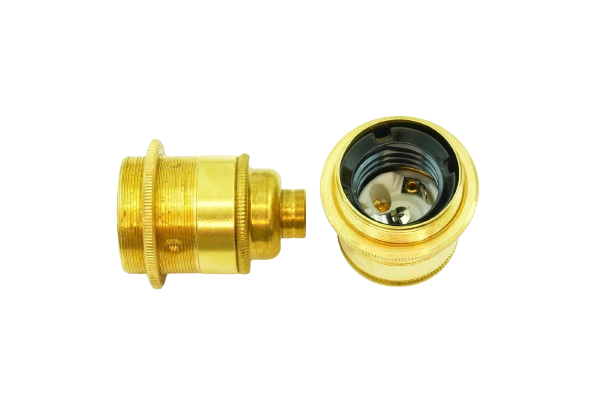 ES Brass 13mm Lampholder
