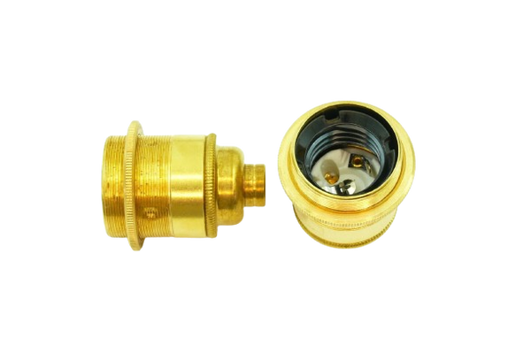 ES Brass 13mm Lampholder
