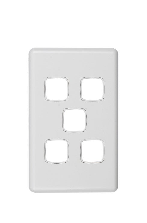 5 Gang Grid & Plate Only