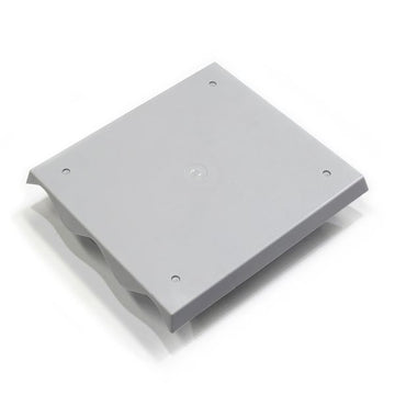 Zephyr Large Corrugated Mounting Block Grey