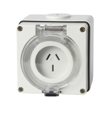 10 Amp Auto Switching IP66 Socket Outlet