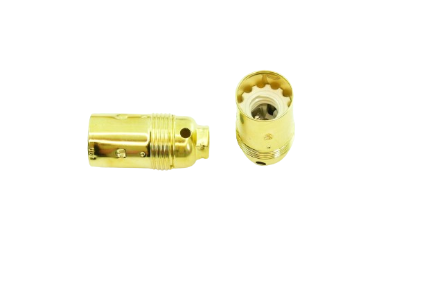 SES Brass 10mm Lampholder