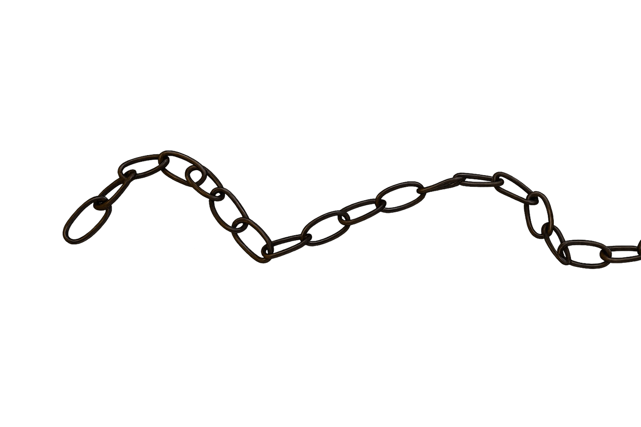 Oval Chain Old English 3/4