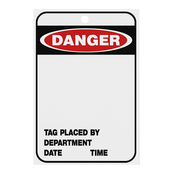 Danger Tag - blank