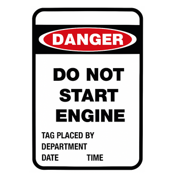 Do Not Start Engine