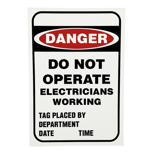 Do Not Operate - Electricians