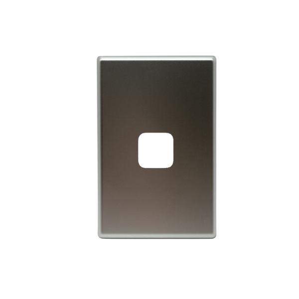 1 Gang Silver Cover Plate