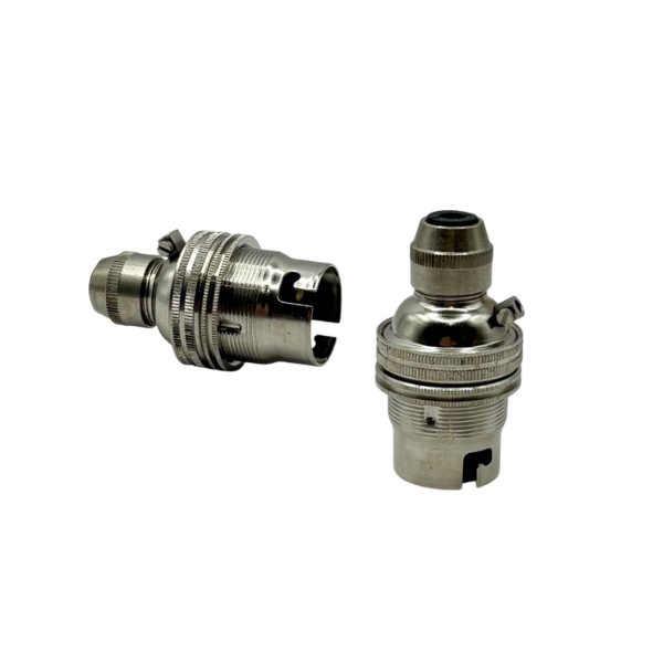 BC Nickel Cordgrip Lampholder