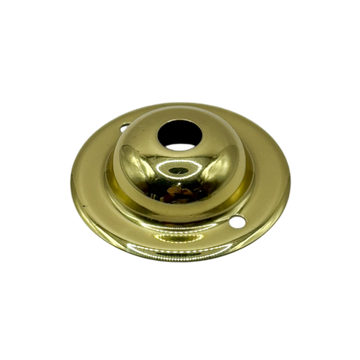 Ceiling/Wall Plate Raw Brass
