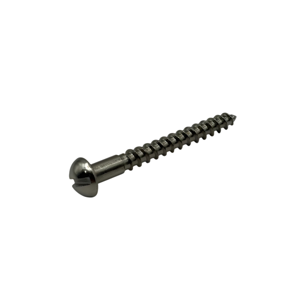 No.6 x 1 1/4" Nickel Screw