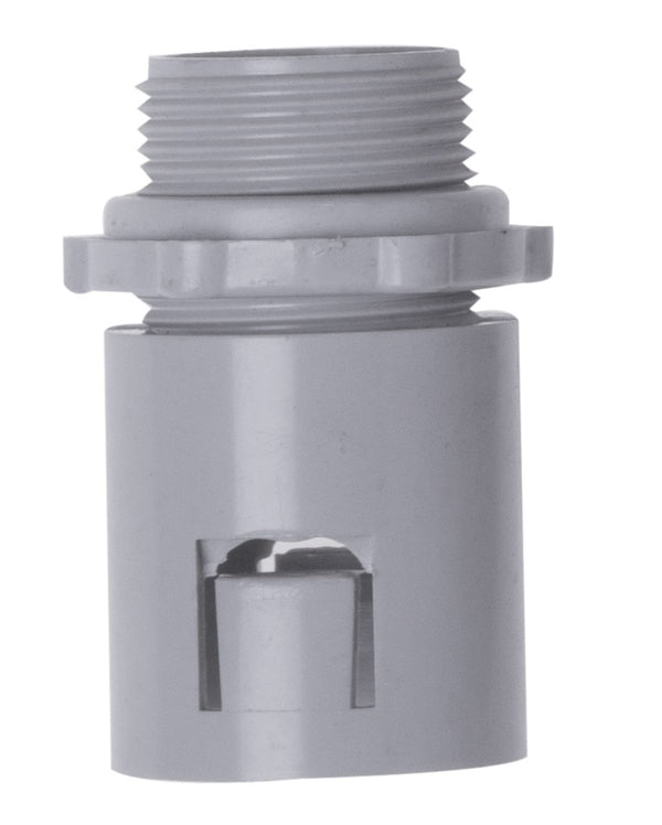 20mm Flexible to Screw Adaptor with Ring