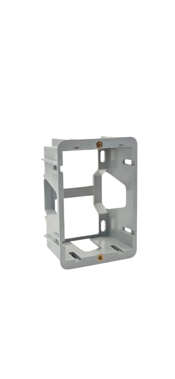 Zephyr Flush Box Metal Thread Grey