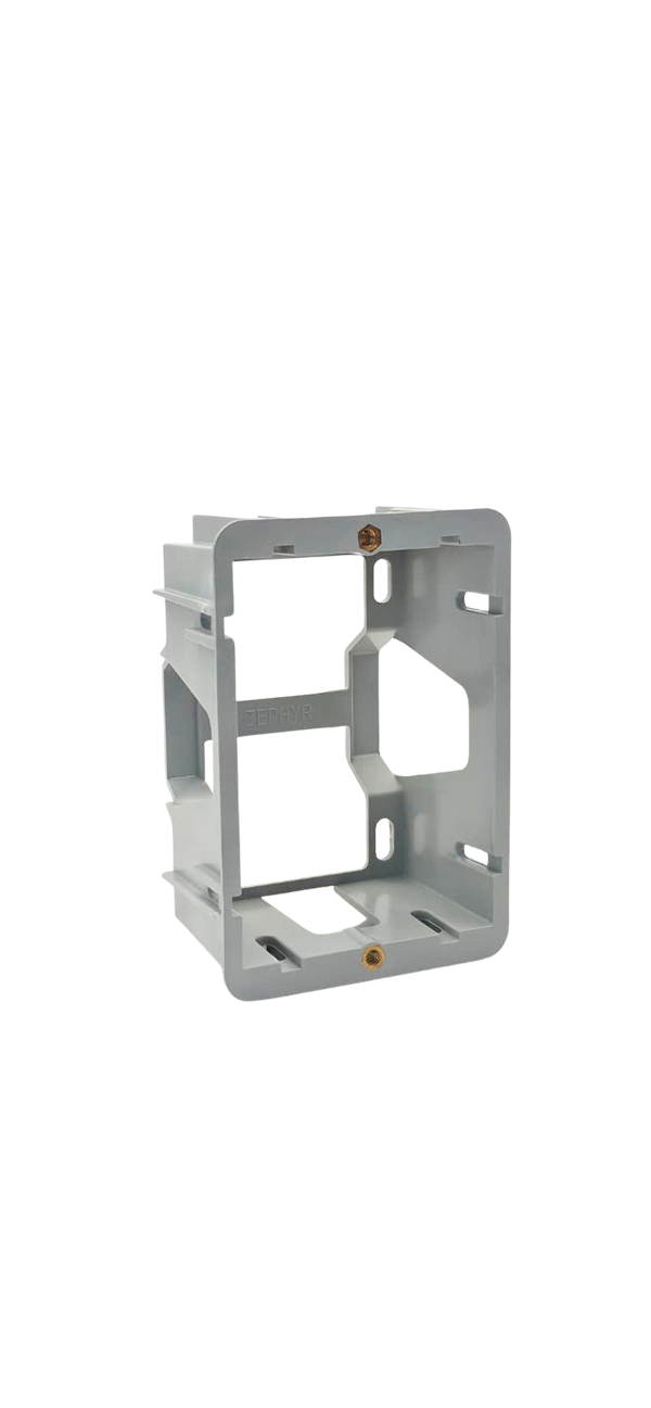 Zephyr Flush Box Metal Thread Grey