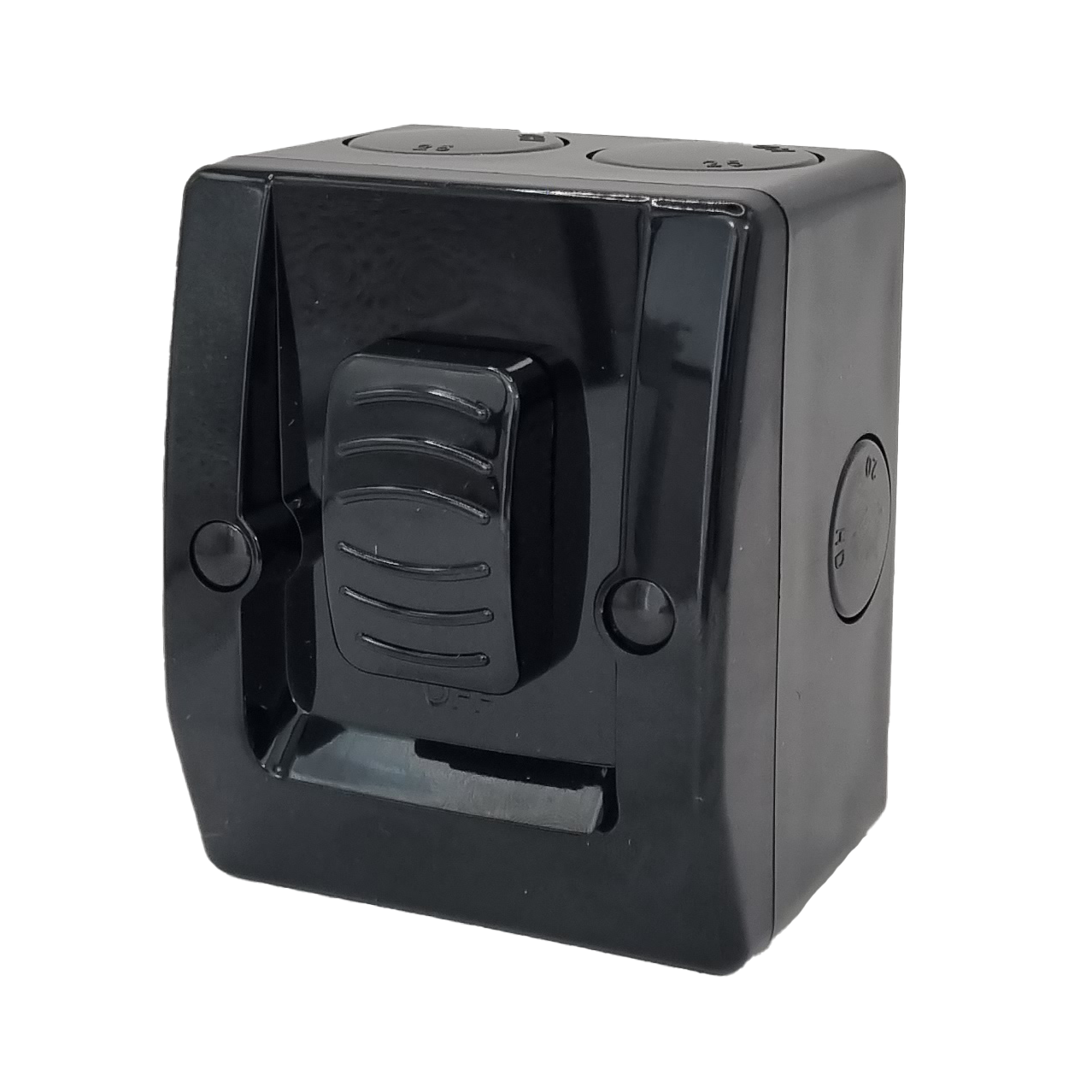 Switch - Single Black 16amp Waterproof IP66