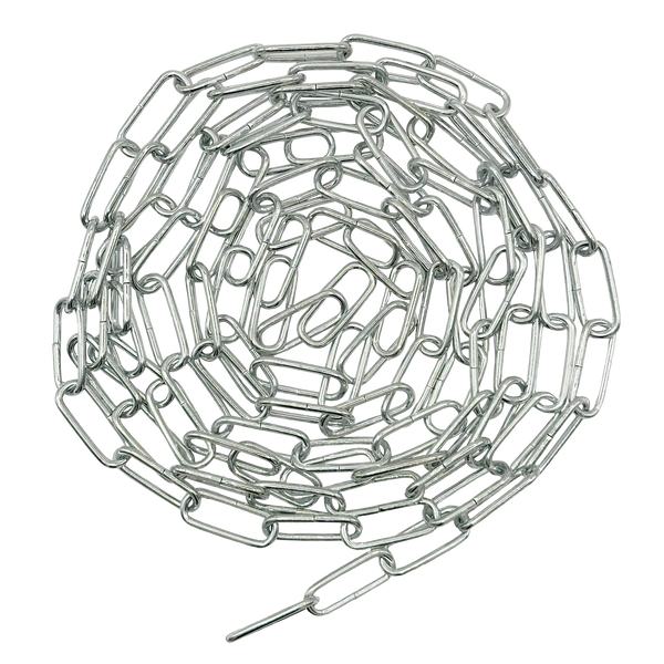 Galv Open Link Chain - 25m/Bag