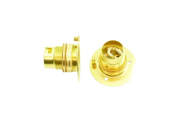 BC Brass Batten Lampholder