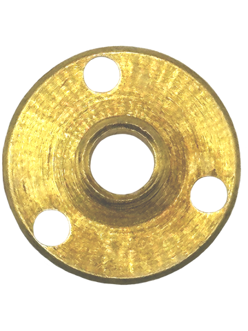 Backplate Brass 10mm