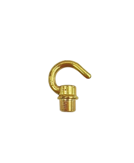 Male Hook Brass 1/2