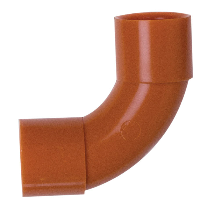 Conduit Elbow Solid 25mm Orange