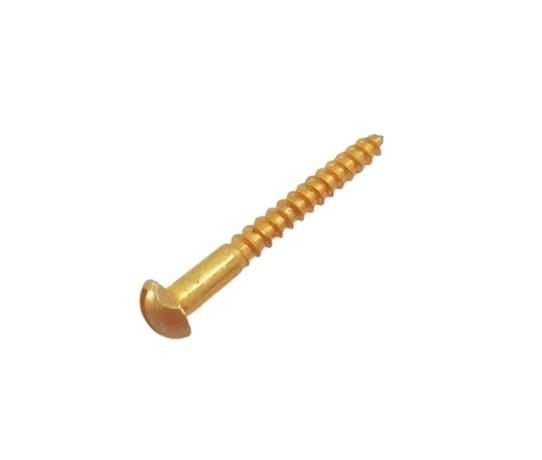 No.6 x 1 1/4" Brass Screw