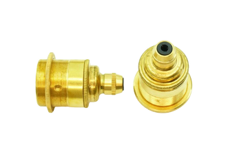 ES Brass Cordgrip Lampholder