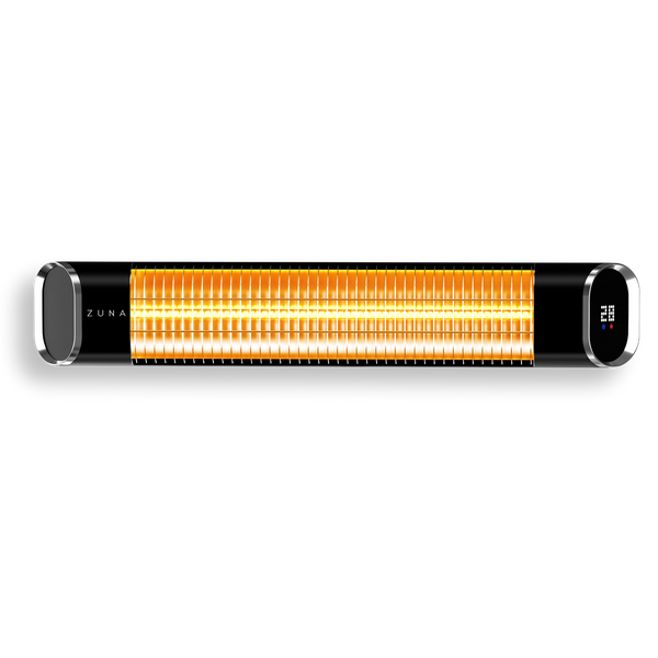 Zuna 2 KW Carbon Infrared Heater Fixed Black